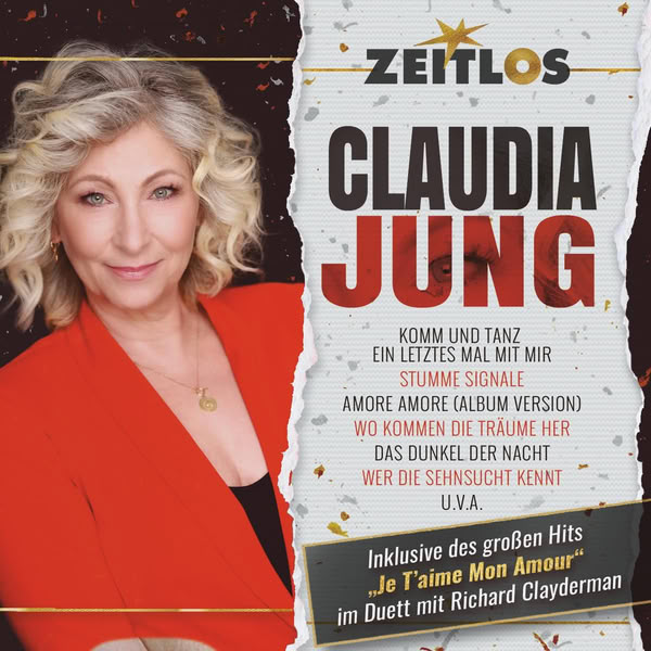 Claudia Jung Zeitlos Front-Cover der CD Album