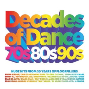 Decades Of Dance 70s 80s 90s Front-Cover 3 CD Compilation