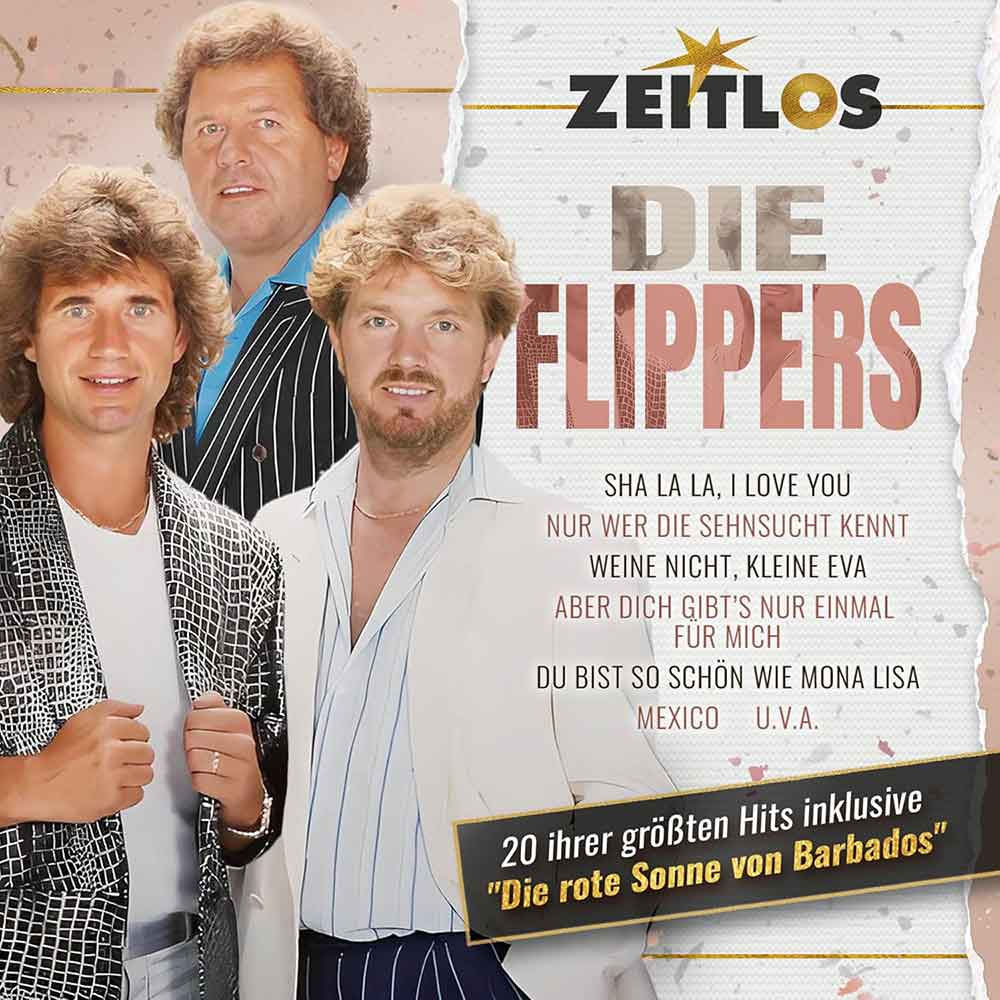 Die Flippers Zeitlos Die Flippers Front-Cover 1 CD Album