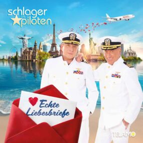 Echte Liebesbriefe Die Schlagerpiloten Front-Cover 1 CD Album
