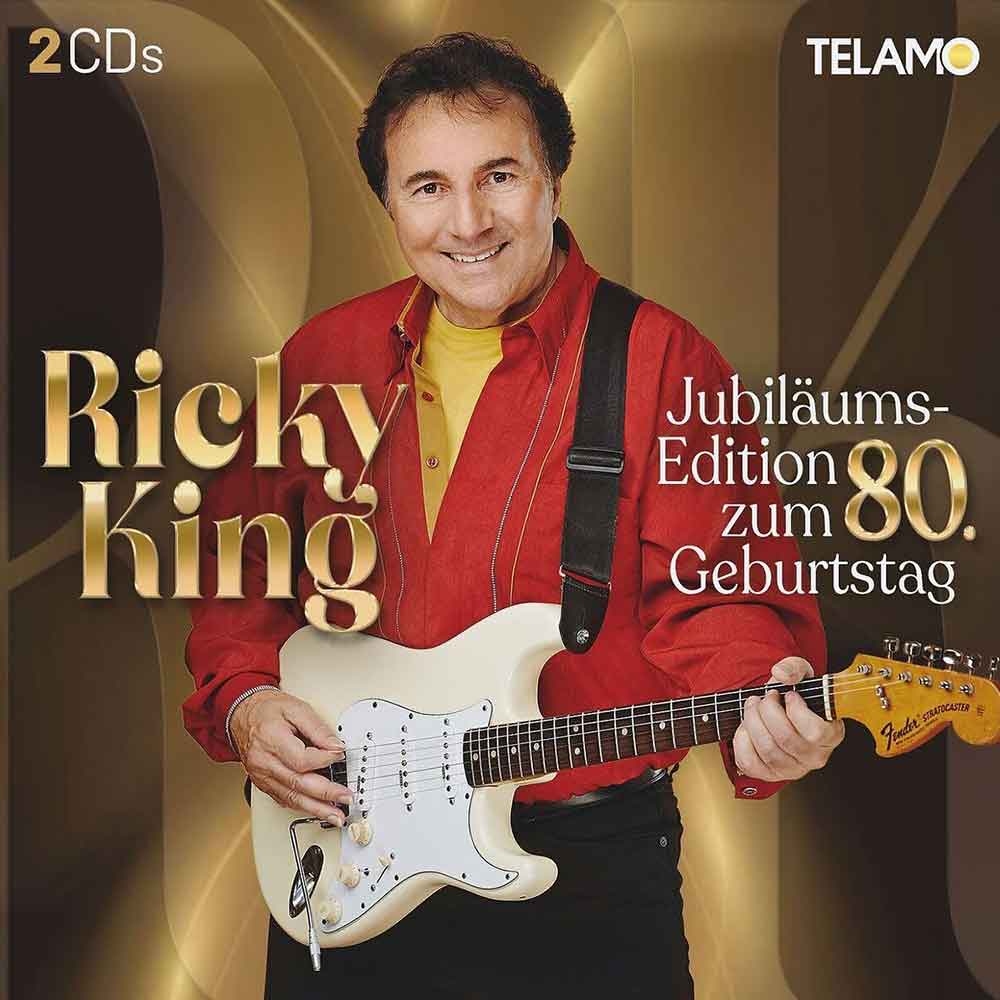 Jubiläums-Edition Zum 80. Geburtstag Ricky King Front-Cover 2 CD