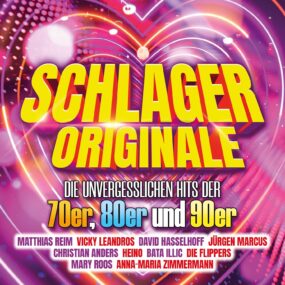 Schlager Originale – Vol. 01 – Die Unvergesslichen Hits Der 70er, 80er Und 90er Front-Cover 2 CD Sampler