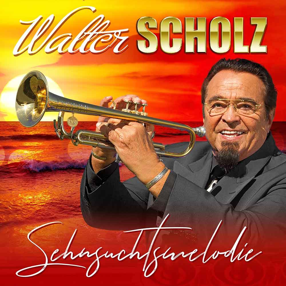 Sehnsuchtsmelodie Walter Scholz Front-Cover CD