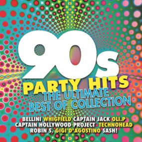 90s Party Hits - The Ultimate Best Of Collection Front-Cover 2 CD Sampler