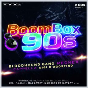 BoomBox 90s - Vol. 01 Front-Cover 2 CDs Sampler