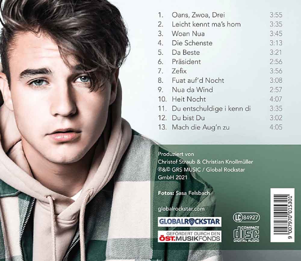 Zefix Chris Steger Back-Cover 1 CD Album