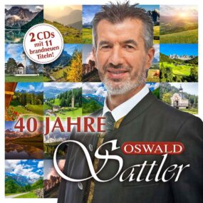 40 Jahre Oswald Sattler Front-Cover 2 CDs Album
