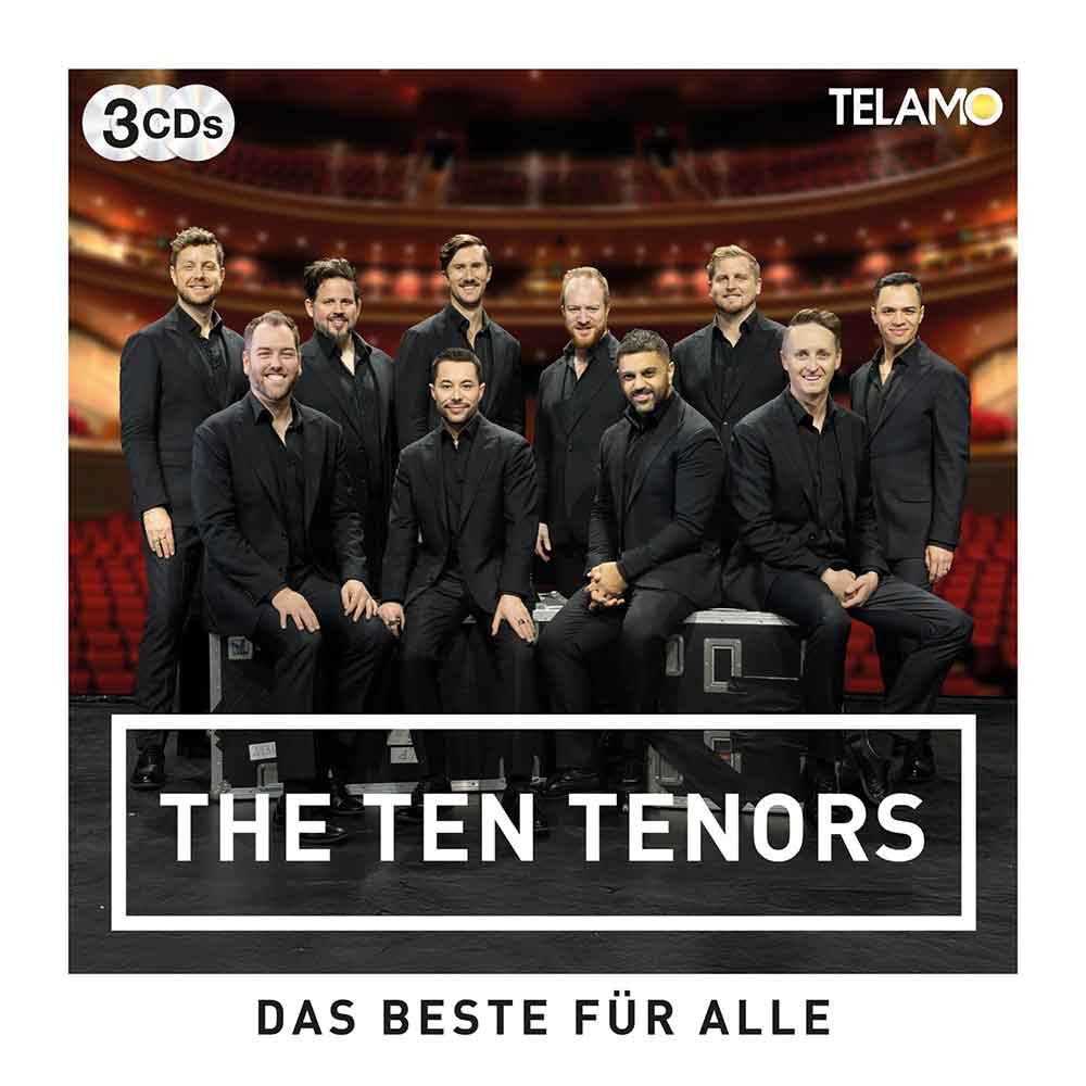 Das Beste Für Alle The Ten Tenors Front-Cover 3 CD Album