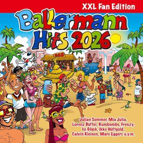 Ballermann Hits 2026 (XXL Fan Edition) Front-Cover 3 CD Sampler