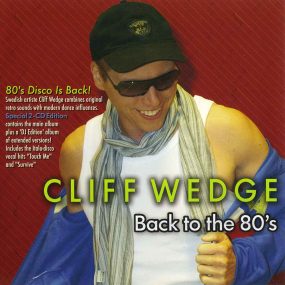 Cliff Wedge - Back To The 80's (DJ Edition) Front-Cover 2 CD Album