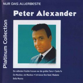Peter Alexander - Platinum Collection (Nur Das Allerbeste) (2006) CD Album Frontcover
