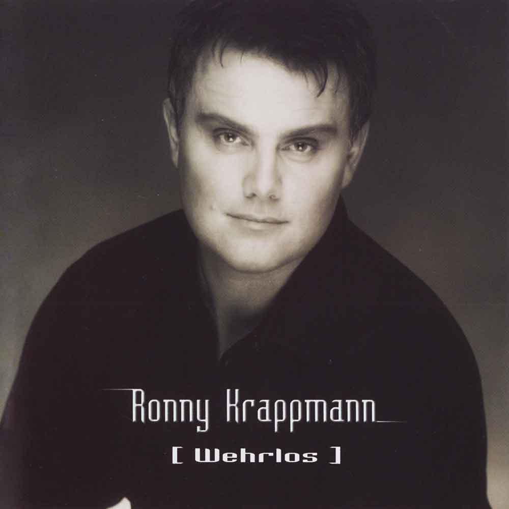 Ronny Krappmann - Wehrlos Front-Cover Schlager Album