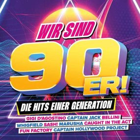 Wir Sind 90er! (Die Hits Einer Generation) Front-Cover 2 CD Sampler
