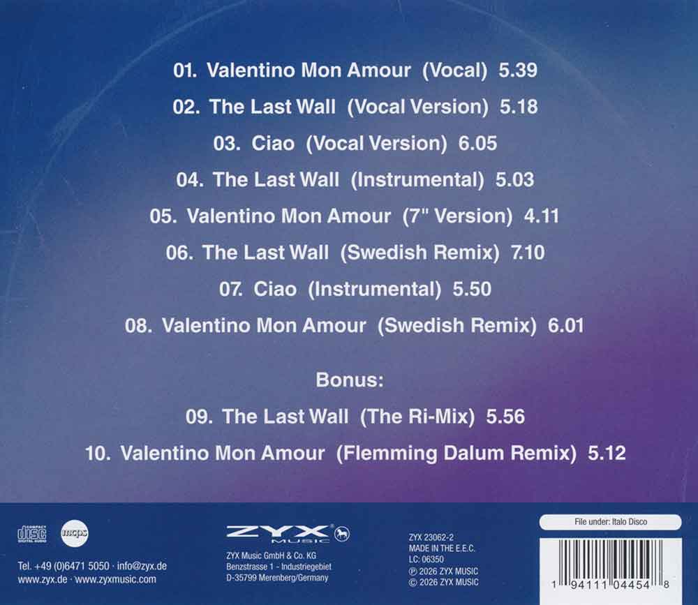 Alan Ross - Best Of Alan Ross (2026) CD Album Backcover