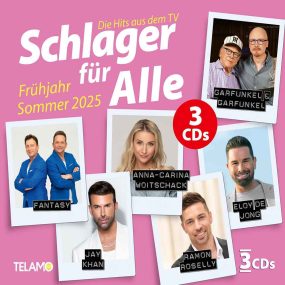 Schlager Für Alle (Frühjahr/Sommer 2025) (3 CD) (2025) CD Album Frontcover