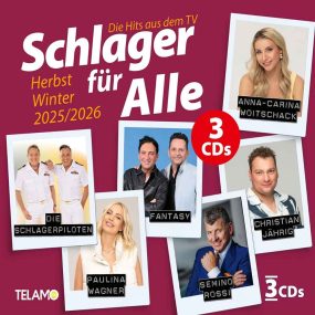 Schlager Für Alle (Herbst/Winter 2025/2026) (3 CD) (2025) CD Album Frontcover