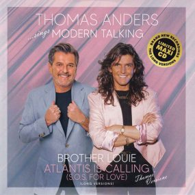 Thomas Anders - Brother Louie + Atlantis Is Calling (S.O.S. For Love) (Long Versions) (CDM) (2025) CD Album Frontcover