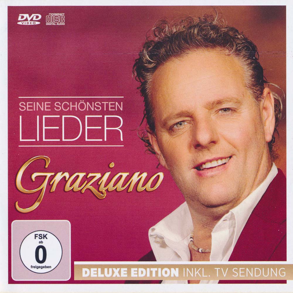 Graziano - Seine Schönsten Lieder (Deluxe Edition) (2 CD) (2023) CD Album Frontcover