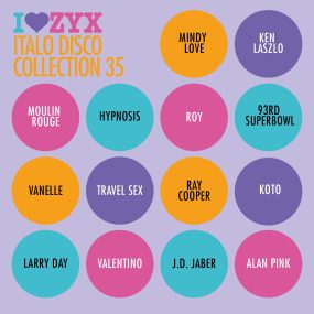 ZYX Italo Disco Collection - Vol. 35 (2 CD) (2025) CD Album Frontcover