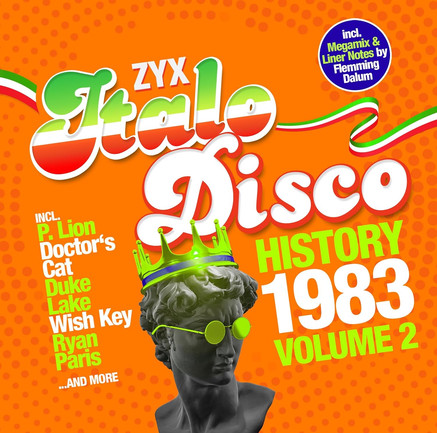 ZYX Italo Disco History (1983) - Vol. 02 (2 CD) (2025) CD Album Frontcover