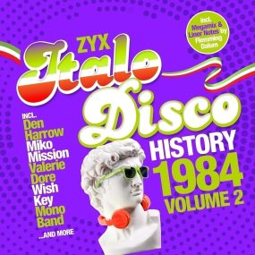 ZYX Italo Disco History (1984) - Vol. 02 (2 CD) (2025) CD Album Frontcover