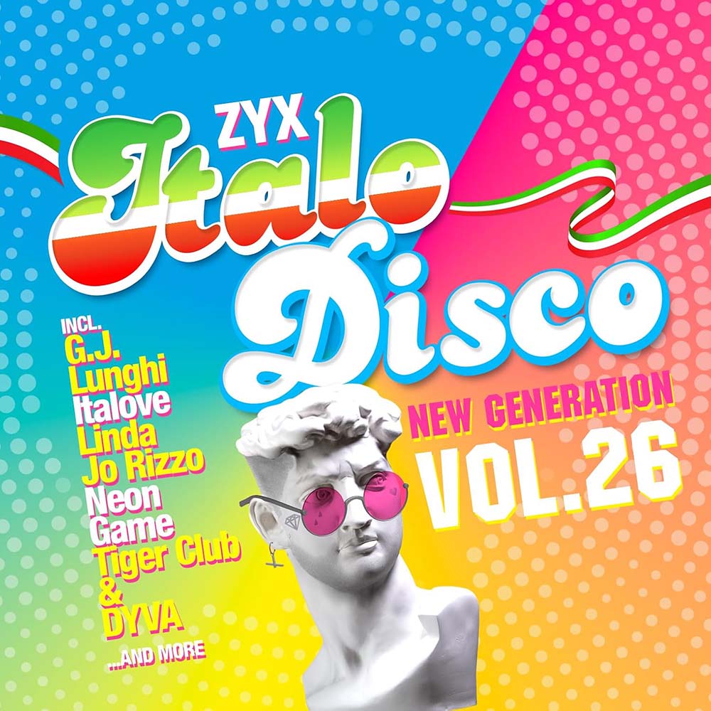 ZYX Italo Disco (New Generation) - Vol. 26 (2 CD) (2025) CD Album Frontcover