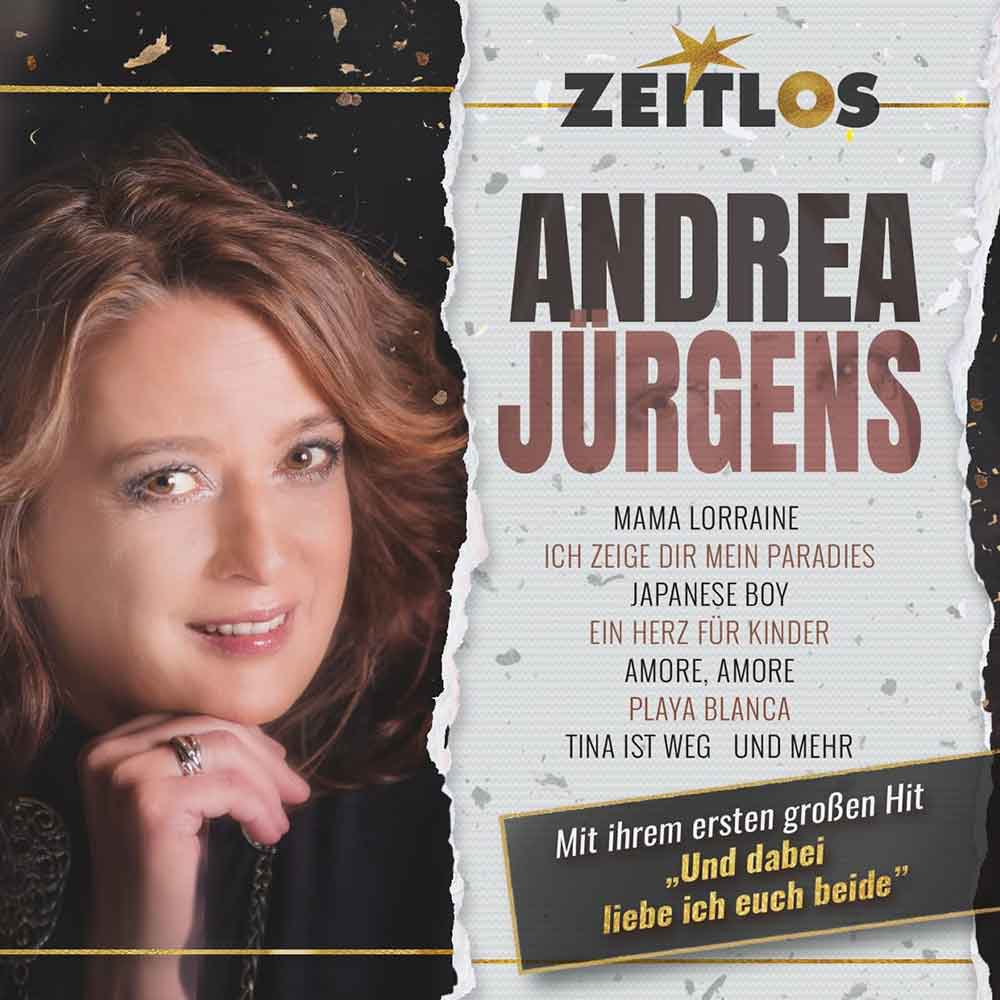 Andrea Jürgens - Zeitlos (2025) CD Album Frontcover