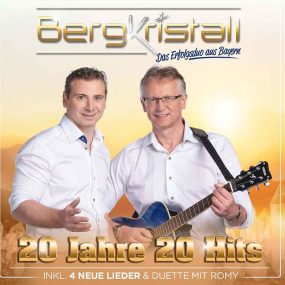 Bergkristall - 20 Jahre 20 Hits (2026) CD Album Frontcover