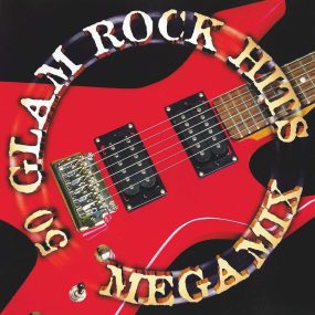 Bob Bradbury - 50 Glam Rock Hits Megamix (2014) CD Album Frontcover
