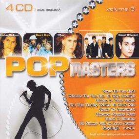 Pop Masters - Vol. 03 (4 CD) (2008) CD Album Frontcover