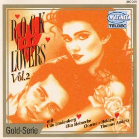 Rock For Lovers - Vol. 02 (Gold-Serie) (1990) CD Album Frontcover