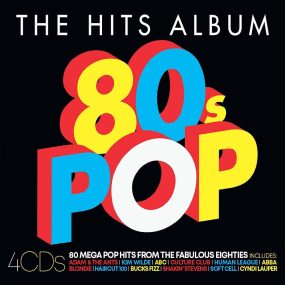 The Hits Album (80s Pop) (4 CD) (2020) CD Album Frontcover