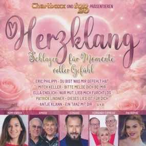 Chartboxx Und Top 20 Präsentieren Herzklang (Schlager Für Momente Mit Gefühl) (2 CD) (2026) CD Album Frontcover